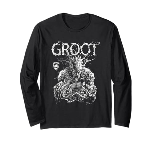 Marvel Comics Groot Mono Long Sleeve T-Shirt