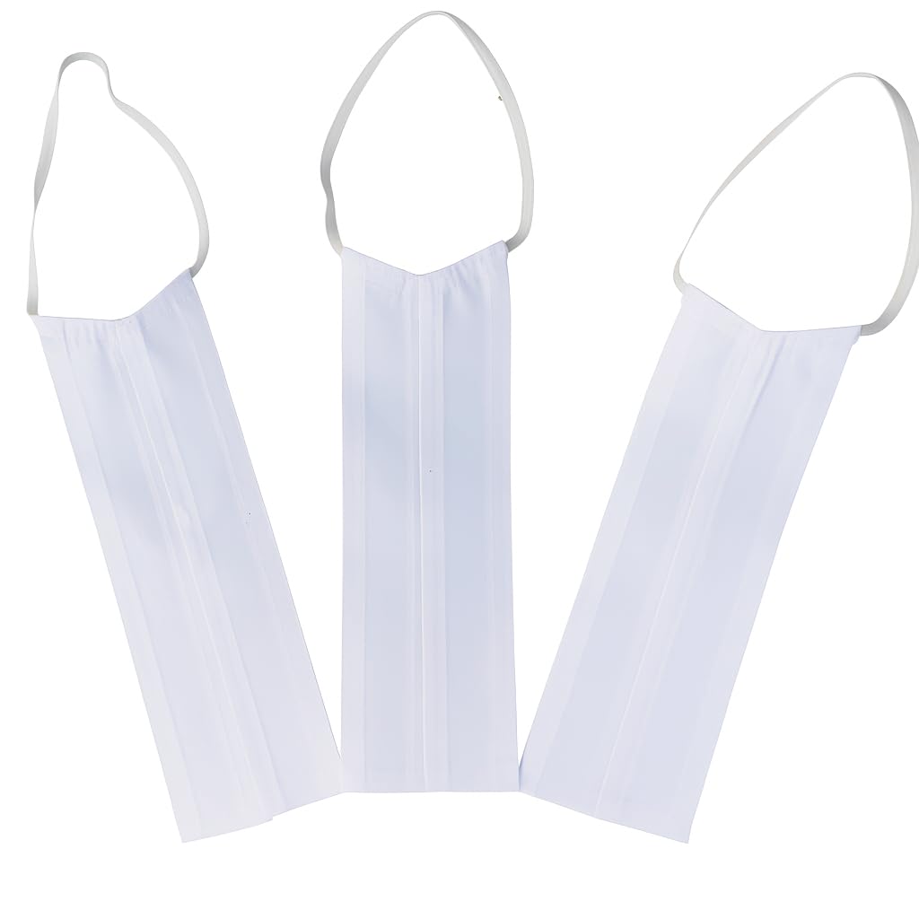 Advocate Large Elastic Neck Band for Lawyers, White Court Wear, Formal Band, Pack of 3-picture-48