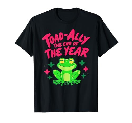Toad Ally Frog Teacher Last Day of School The End of Year T-Shirt