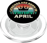 Photo Gallery regalo di compleanno di aprile legends born in april regalo di compleanno popsockets popgrip per magsafe Photo Gallery regalo di compleanno di aprile legends born in april regalo di compleanno popsockets popgrip per magsafe