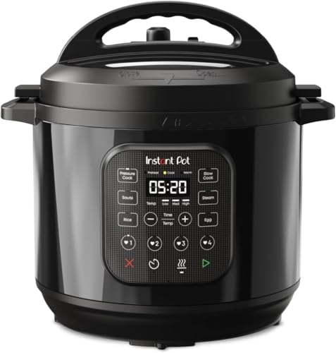 Instant Pot 8Qt RIO Chef Series 7-in-1 Multi-Cooker, Black – Pressure Cooker, Slow Cooker, Rice,...