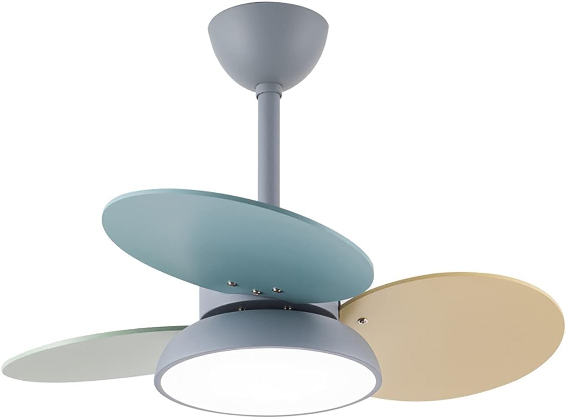 YUEGOO Ceiling Fan Lights with Remote Control Ceiling Fans with Lamps,Silent in Lighting Ceiling Fan Light in Lighting Fan Light Dimmable Ceiling Fan with Lighting Living Room Modern 6 Speeds