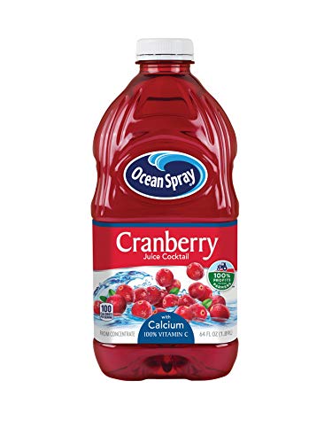 Image of Ocean Spray Cranberry Cocktail Calcium Non Round, 64-Ounce Bottles (Pack of 8)