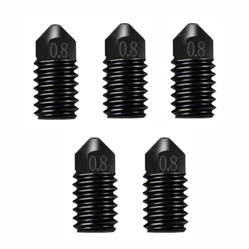 BE-TOOL ����3D�v�����^�[�m�Y��(5�p�b�N) ? Bambu Lab A1/A1 Mini�p PLA/ABS/�G���W�j�A�����O�v���X�`�b�N�Ή� (0.80mm/0.03�C���`)