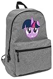 My Little Pony: Friendship Is Magic Twilight Sparkle Face Lightweight Backpack for Work School Daily Use Packable for Travel