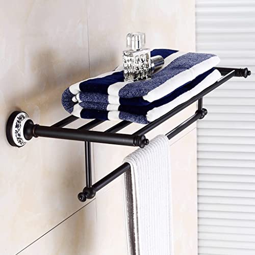 Porte-serviettes rétro en cuivre pour créer une ambiance spa à la maison