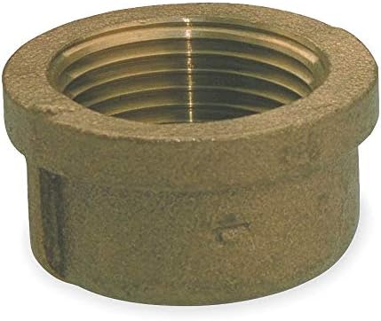 1-1/2" FNPT Red Brass Cap