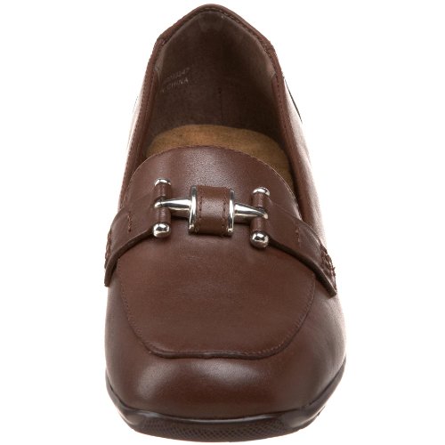 Image of Walking Cradles Women's Tops Slip-On Loafer,Tobacco Leather,9 W US