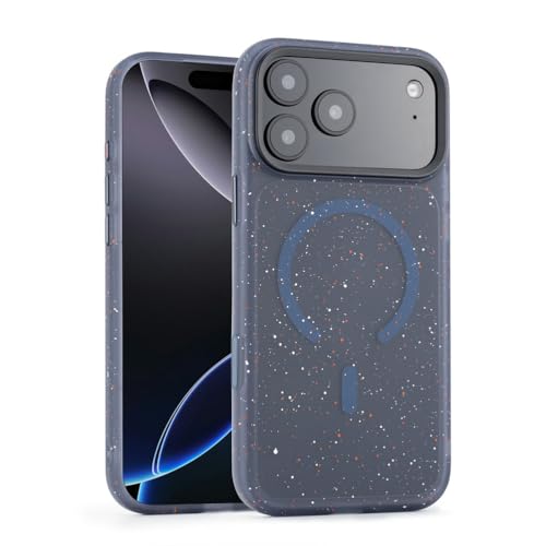 Coque iPhone Air magnétique fine anti-jaunissement à paillettes
