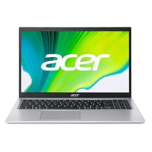 Acer Aspire 5 (A515-56-P8NZ) Laptop | 15,6 FHD Display | Intel Pentium 7505U | 8 GB RAM | 512 GB SDD | Intel UHD Graphics | Windows 10 | QWERTZ Tastatur | silber