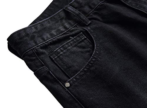 Mickason Men's Ripped Slim Fit Wild Jeans #TOP3