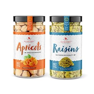Nature Purify Mixed dry fruit (Raisin+Apricot, 500 GM(Pack of 2))