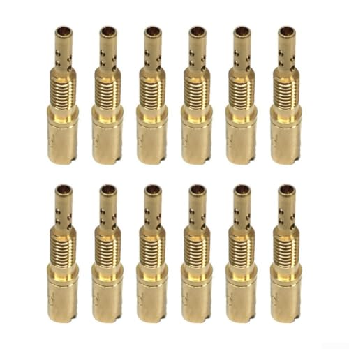 Kit de 12 piezas para piloto Jet para carburador Mikuni TMX36 KX125 YZ125 Dirt Bike 37.5 65 dorado