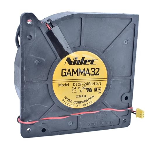 D12F-24PLH1C1 12cm 12032 120x120x32mm 24V 1.1A �啗�ʉ��S�^�[�r���u�����[�t�@���B