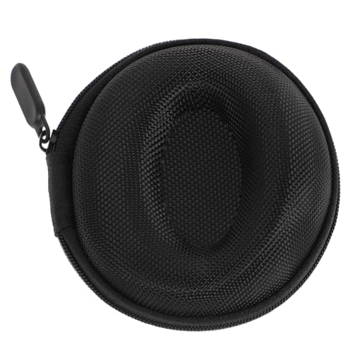 WATIIFUFU Portable Watch Case with Zipper, Shockproof, Black