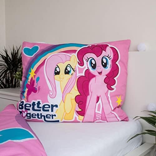 My Little Pony Besties Bed linen Duvet Cover 140x200+70x90cm, Blue