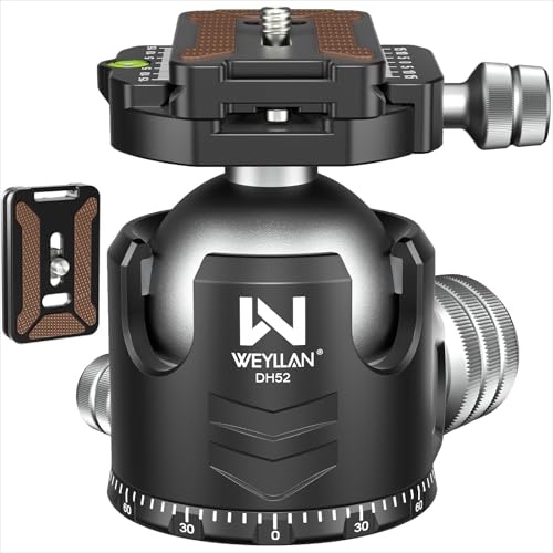 Tête sphérique profil bas Weylan DH52 pour réussir vos photos de paysage en voyage
