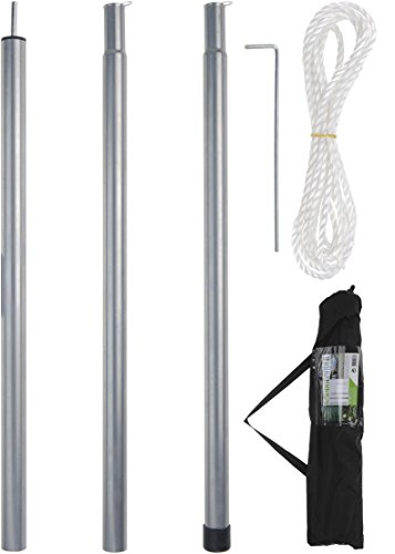 Mât pour voile d ombrage 2.5m