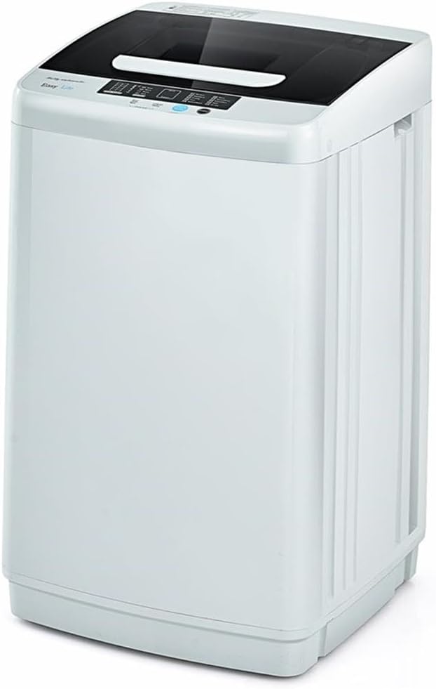 Pemberly Row Portable Full-Automatic Laundry Washing Machine 8.8lbs Spin Washer