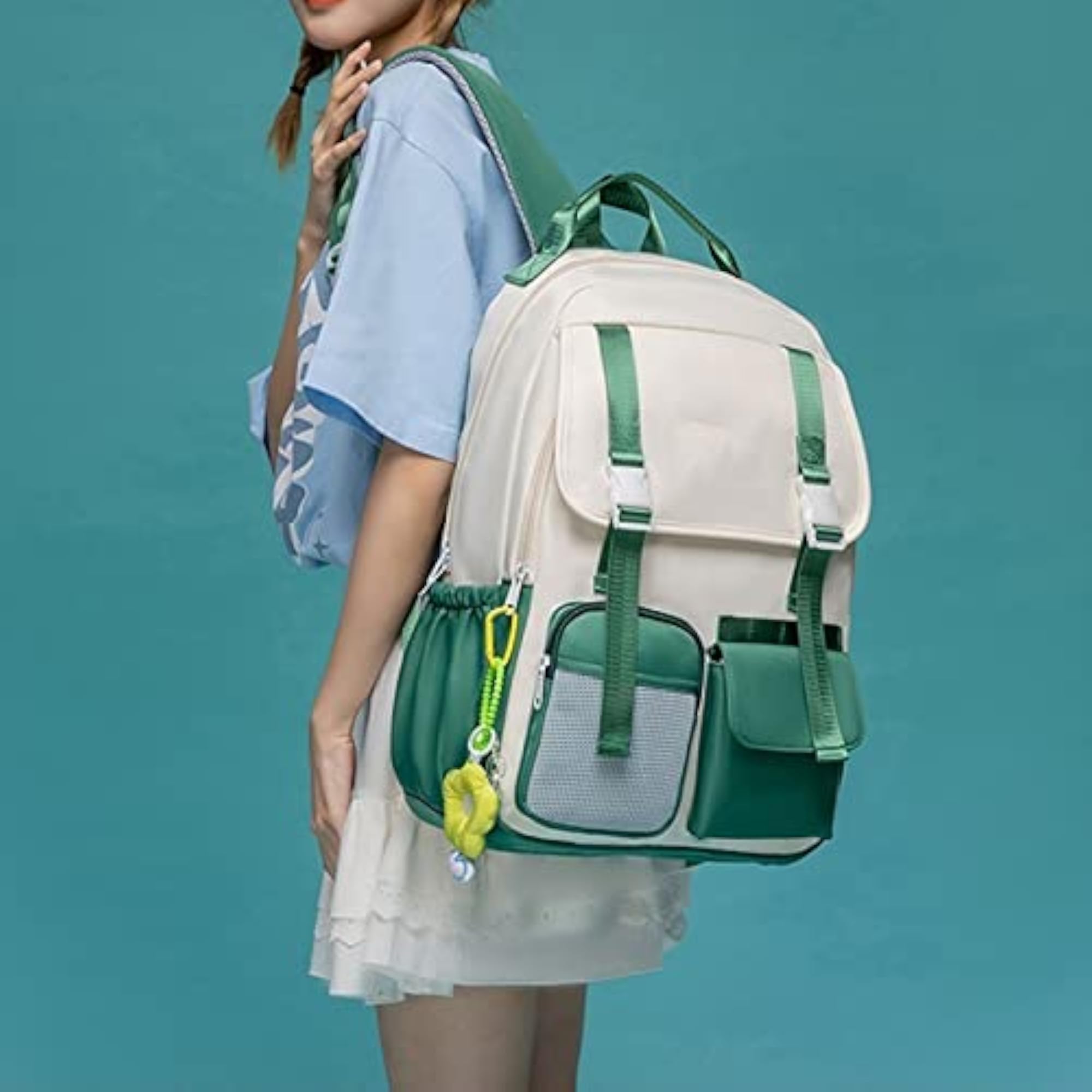 Women's Waterproof Travel Backpack, Practical School Bag