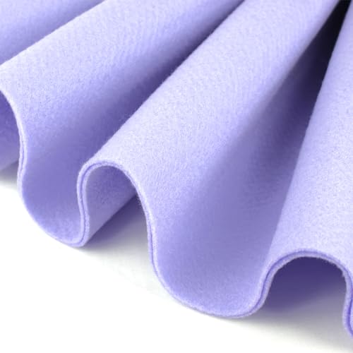 Image of Barcelonetta | Felt Fabric | 72 inch Wide | 1.6mm Thick | Acrylic & Soft | Felt by The Yard | Felt for DIY Crafts, Projects, Sewing (Lilac, 2 Yard)