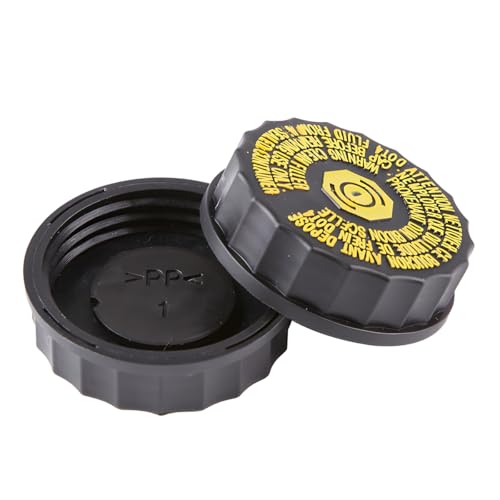 Adunsiaoto Deckel Für Bremsflüssigkeitsbehälter, Deckel Des Bremsflüssigkeitsbehälters Einfülldeckel, Ölbehälter Tank Staubschutz, Auto-Bremsflüssigkeitsbehälter Flasche Tankdeckel Abdeckung Ersetzen