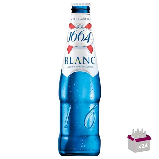 1664 Bière blanche 5° 24x33 cl verre perdu