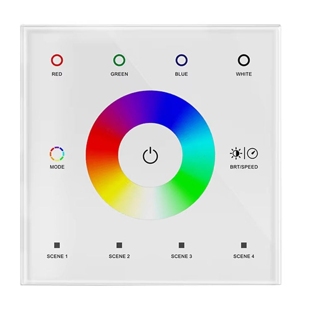 Regulador de intensidad LED táctil para ambiente en salón y dormitorio