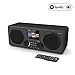 Produktbild Majority Pembroke II Digitales DAB/DAB + / UKW- und Internetradio - Bluetooth - Spotify - USB- und AUX-Eingang (Schwarz)