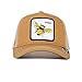 Goorin Bros. The Farm Unisex Original Adjustable Snapback Trucker Hat, Khaki (The Queen Bee), One Size