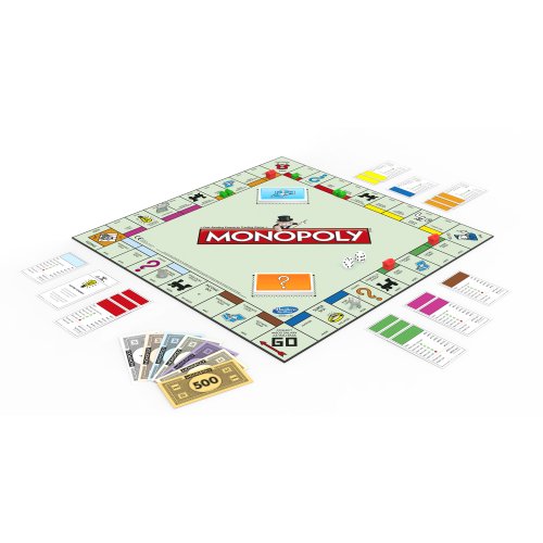 Juego de mesa Monopoly edición clásica Hasbro miniatura 2