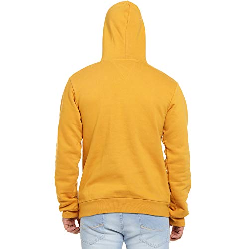 Image of Campus Sutra Men's Cotton Hooded Neck Sweatshirt