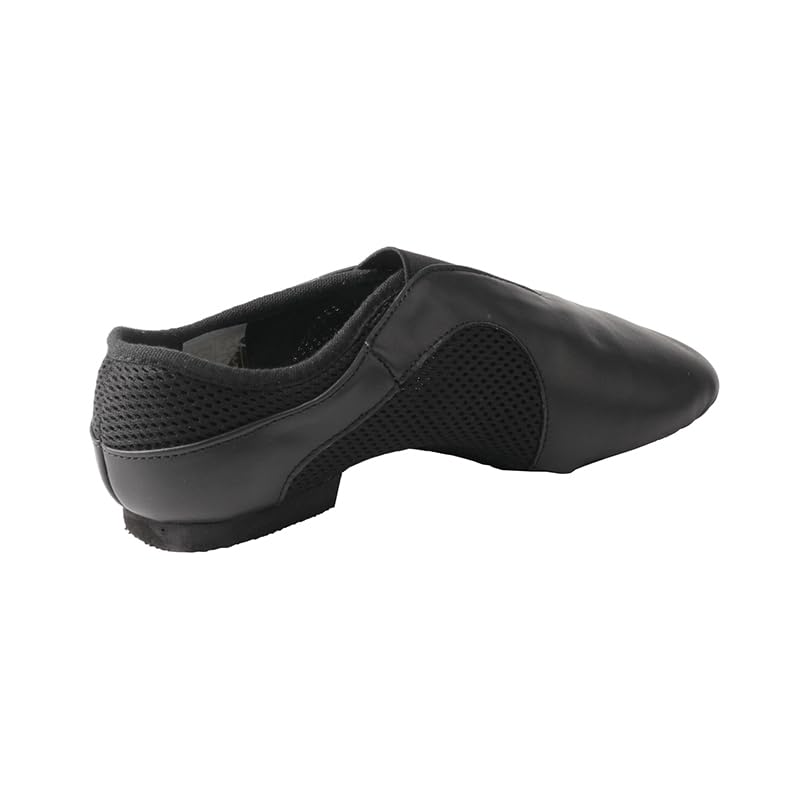 TMA EYES Slip On Leather Jazz Dance Shoes for Girls2