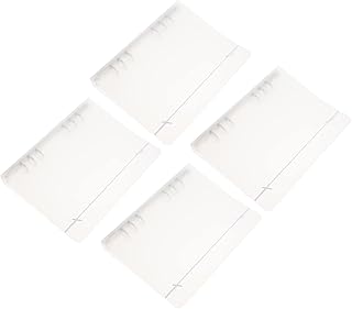 Ciieeo 12 Peças A5 Capa Protetora Pasta Bloco De Notas Fichário De Couro Fichário 6 Fichário Protetores De Bloco De Notas Capa A5 Bloco De Notas Capa Bloco De Notas Pp Capa De Caderno De