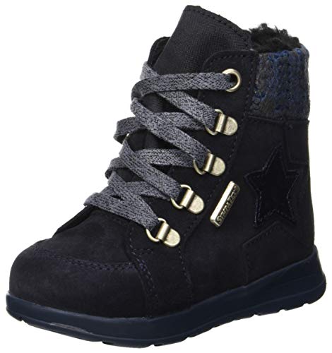 Däumling Hemma, Botines para Niñas, Azul (Turino Ozean 47), 20 EU