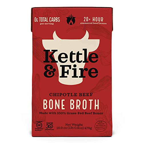 Kettle & FIRE Chipotle Beef Bone Broth, 16.9 OZ