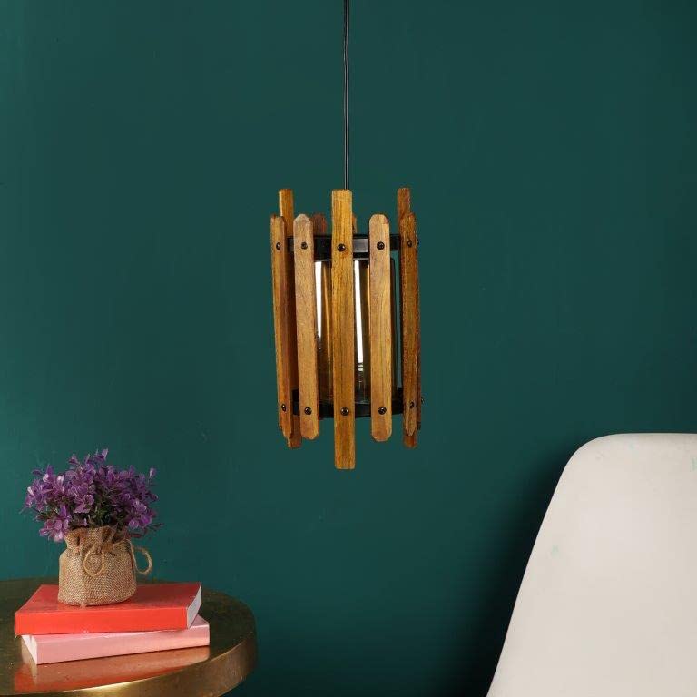 ELIANTE Gloomy Metal Hanging Light Black for Living Room, Bedroom, Dining Room, Kitchen | by Jainsons Lights