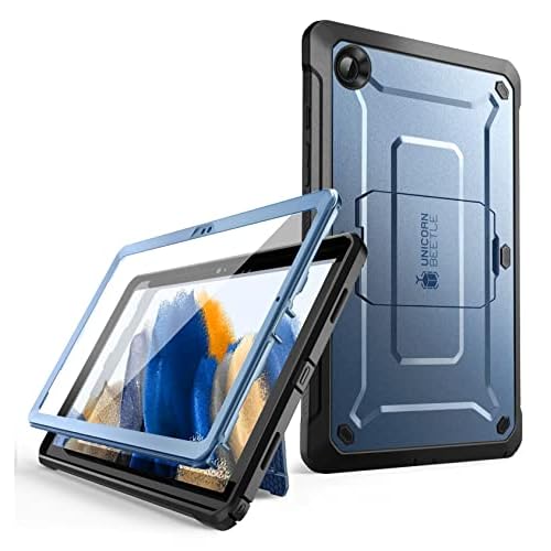 SUPCASE for Galaxy Tab A8 Case with Stand (Unicorn Beetle Pro), [Built-in Screen Protector] Full-Body Rugged Shockproof Heavy Duty Protective Tablet Case for Samsung Galaxy Tab A8 10.5 Inch,