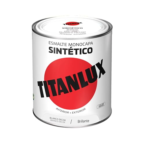 Titanlux Esmalte Sintético Brillante Blanco Exterior 750 ml