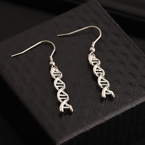 ENSIANTH Biology Chemistry Earrings Gift Science Graduation Microscope Charms Earrings4