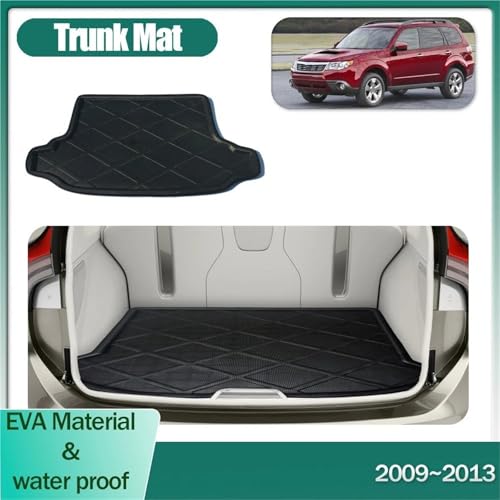 Tapis de coffre de voiture pour les voyages en Subaru Forester SH 09-13