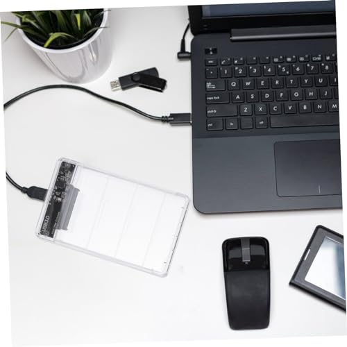 Caja externa USB para SSD 2TB transparente Homoyoyo miniatura 3