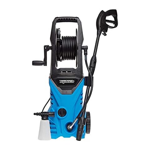 Top Tech 529771521 Pressure Jet Power Washer Integrated Hose Reel 120 Bar 1800W Cover