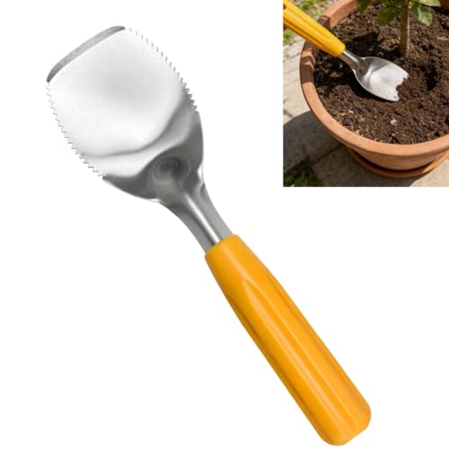 Paleta de jardinería pequeña de 9 pulgadas con borde dentado miniatura 1