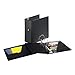 Cardinal SuperStrength Slant D Vinyl Locking Ring Binder - Letter - 8.5amp;quot; x 11amp;quot; - 5amp;quot; Capacity - 1 Each - Black