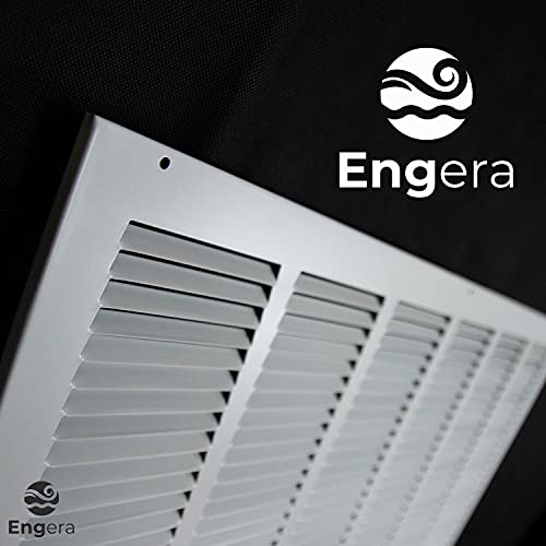 Engera Return Air Grille - Sidewall and Ceiling - HVAC Vent Duct Cover Diffuser - White 30" x 34" [Outer Dims: 31.75w X 35.75"h] by Engera - Image 6