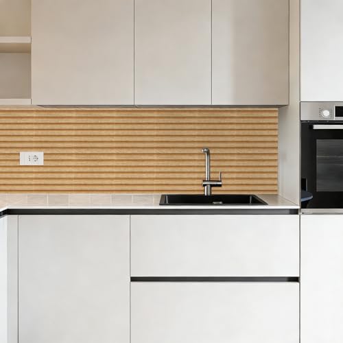 Azulejos autoadhesivos para cocina y baño con textura de madera impermeable QUARKZMAN 5
