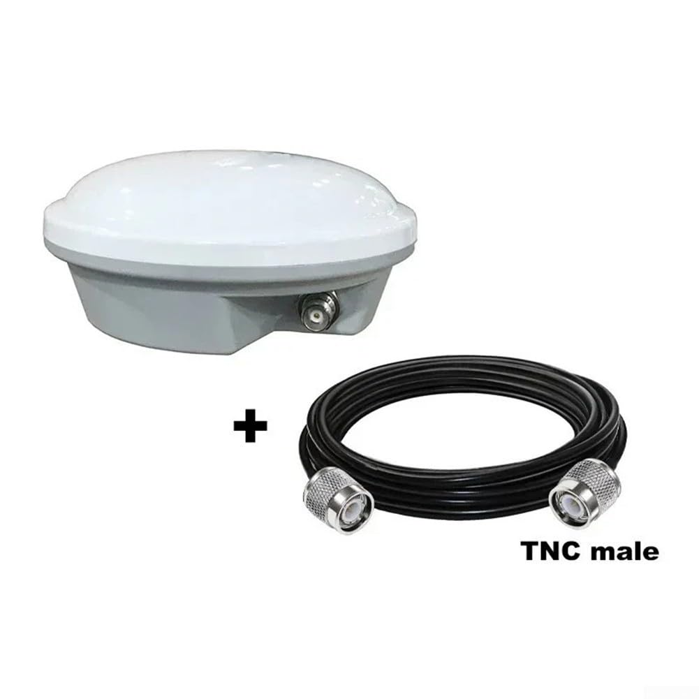 AG35 Antenne GNSS pour machines agricoles compatible avec GPS L1 L2 L5 pour Galileo GLONASS BDs, conception étanche IP67 et connecteur SMA/TNC (antenne + TNC-TNC)