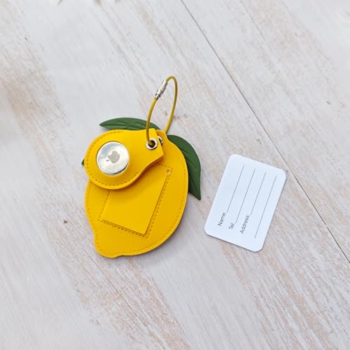 Luggage Tags for Suitcases, Faux Leather Cute & Funny Travel Suitcases Tag with ID Label,Stainless Steel Loop3