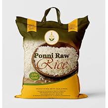 Shastha Ponni raw rice 20 lbs Pack of 1 B-L